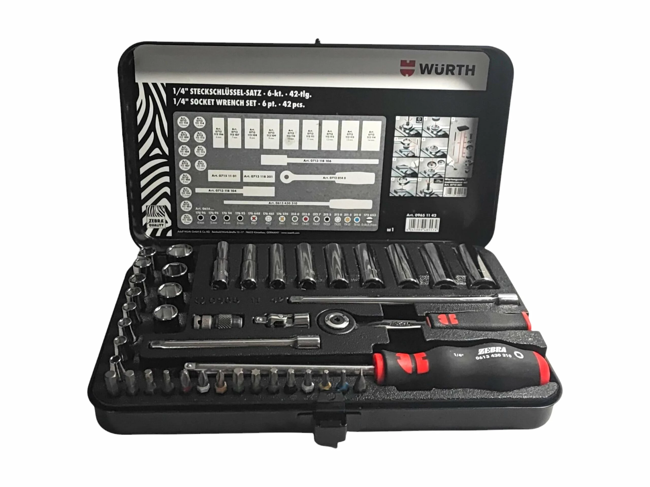 wurth-zestaw-kluczy-nasadowych-zebra-14-cala-42-elementy-09651142-ak-11-elk