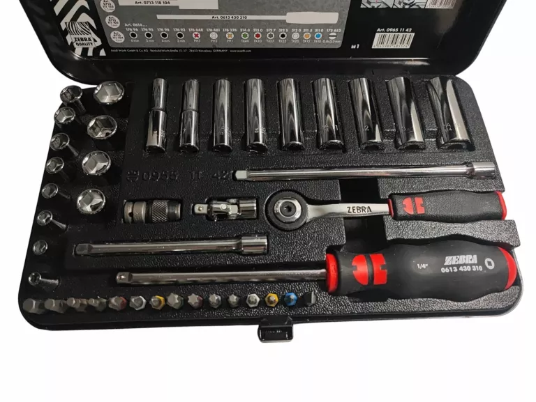 wurth-zestaw-kluczy-nasadowych-zebra-14-cala-42-elementy-09651142-kod-producenta-09651142