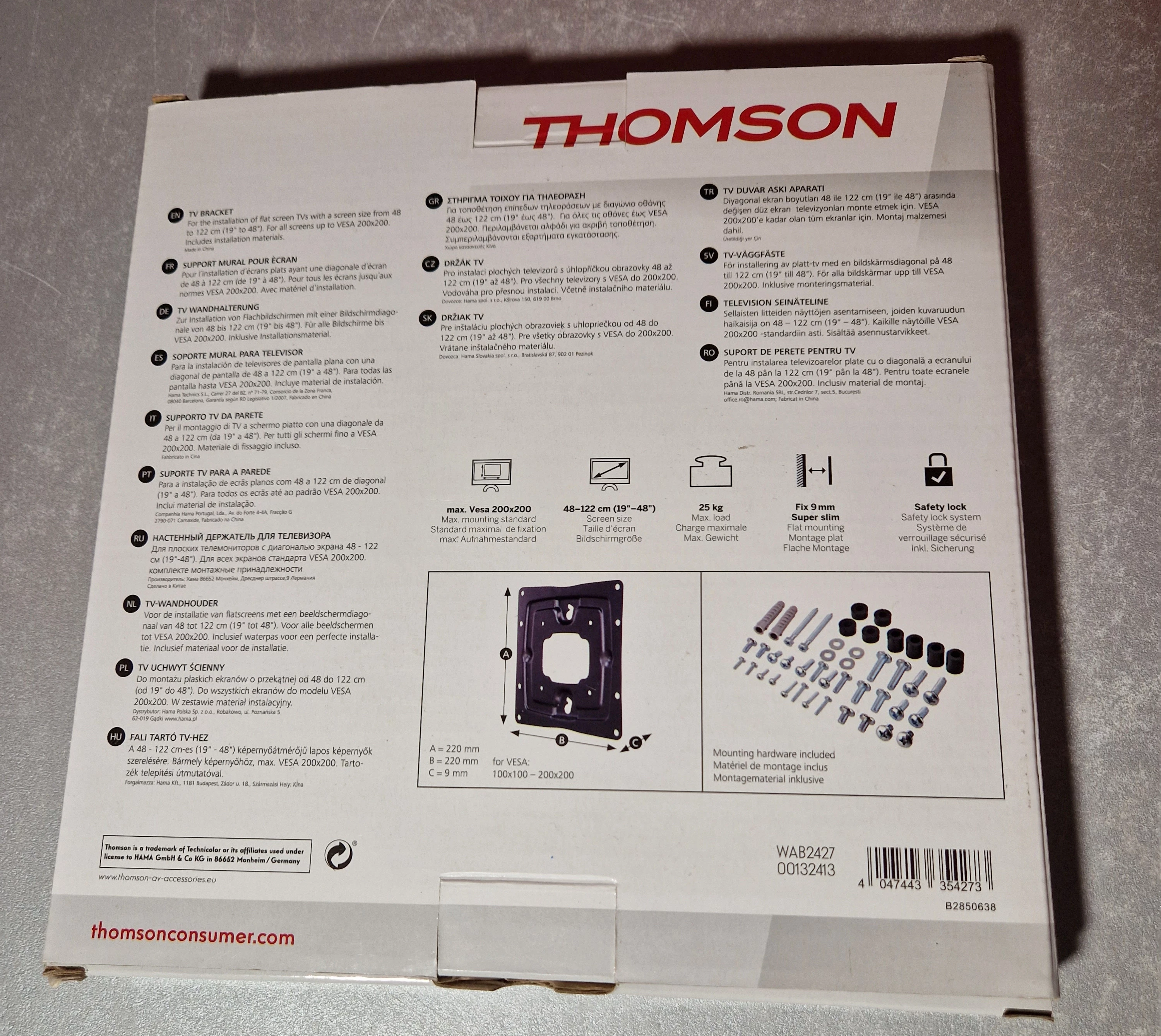 thomson-uchwyt-scienny-do-telewizora-19-48-cali-25kg-ean-gtin-4047443354273