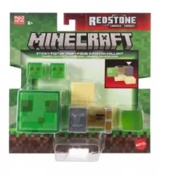 MINECRAFT INTERAKTYWNA PUŁAPKA STICKY PISTON TRAP SERIA REDSTONE CHARGED