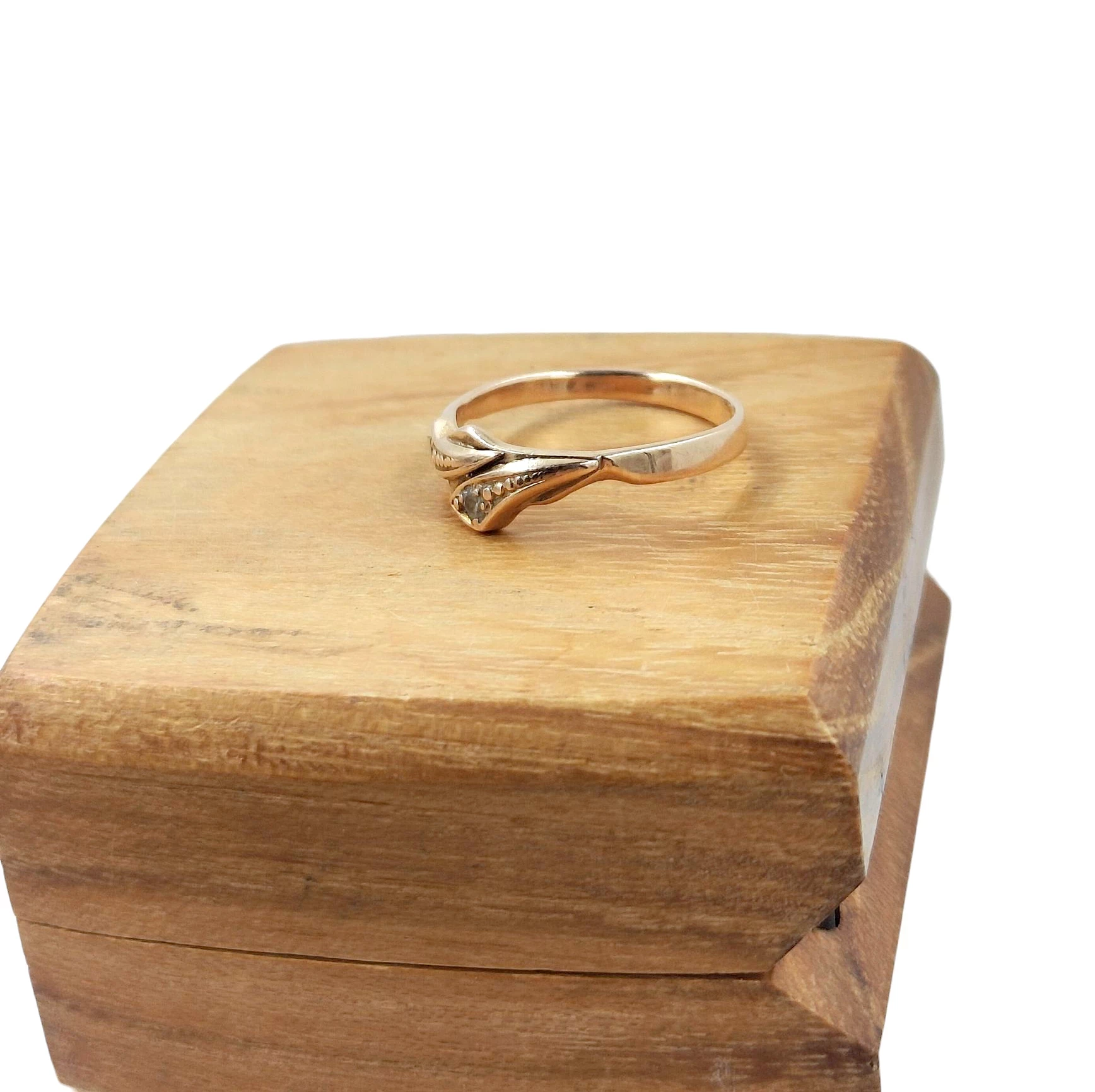 sliczny-zloty-pierscionek-2-cyrkonie-215g-585-ean-gtin-0012356588842