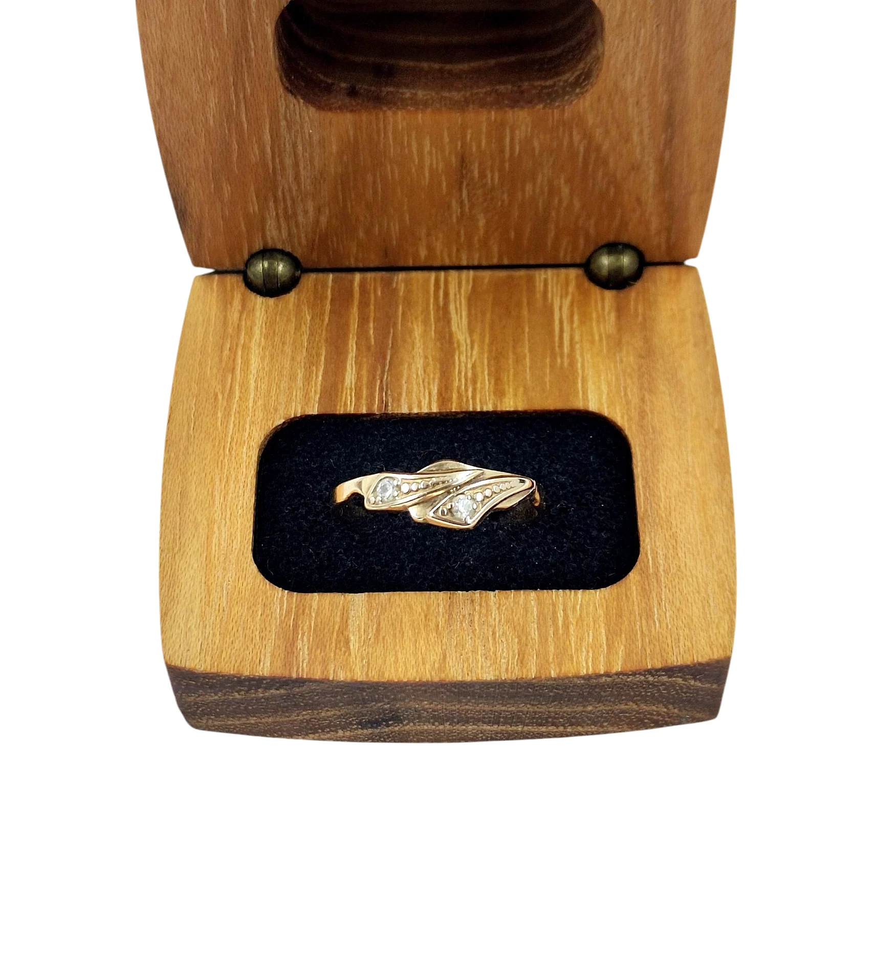 sliczny-zloty-pierscionek-2-cyrkonie-215g-585-rozmiarsrednica-wew-mm-372-15