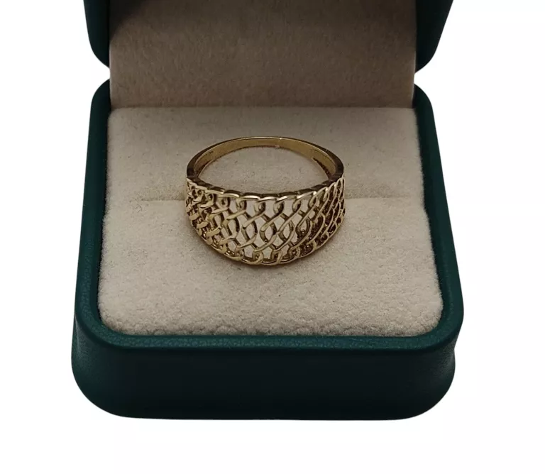 piekny-zloty-pierscionek-siatka-302g-585-r-21-material-15835-2