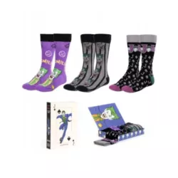 ZESTAW SKARPETEK 3PACK SERIA BATMAN JOKER ROZMIAR 38-45
