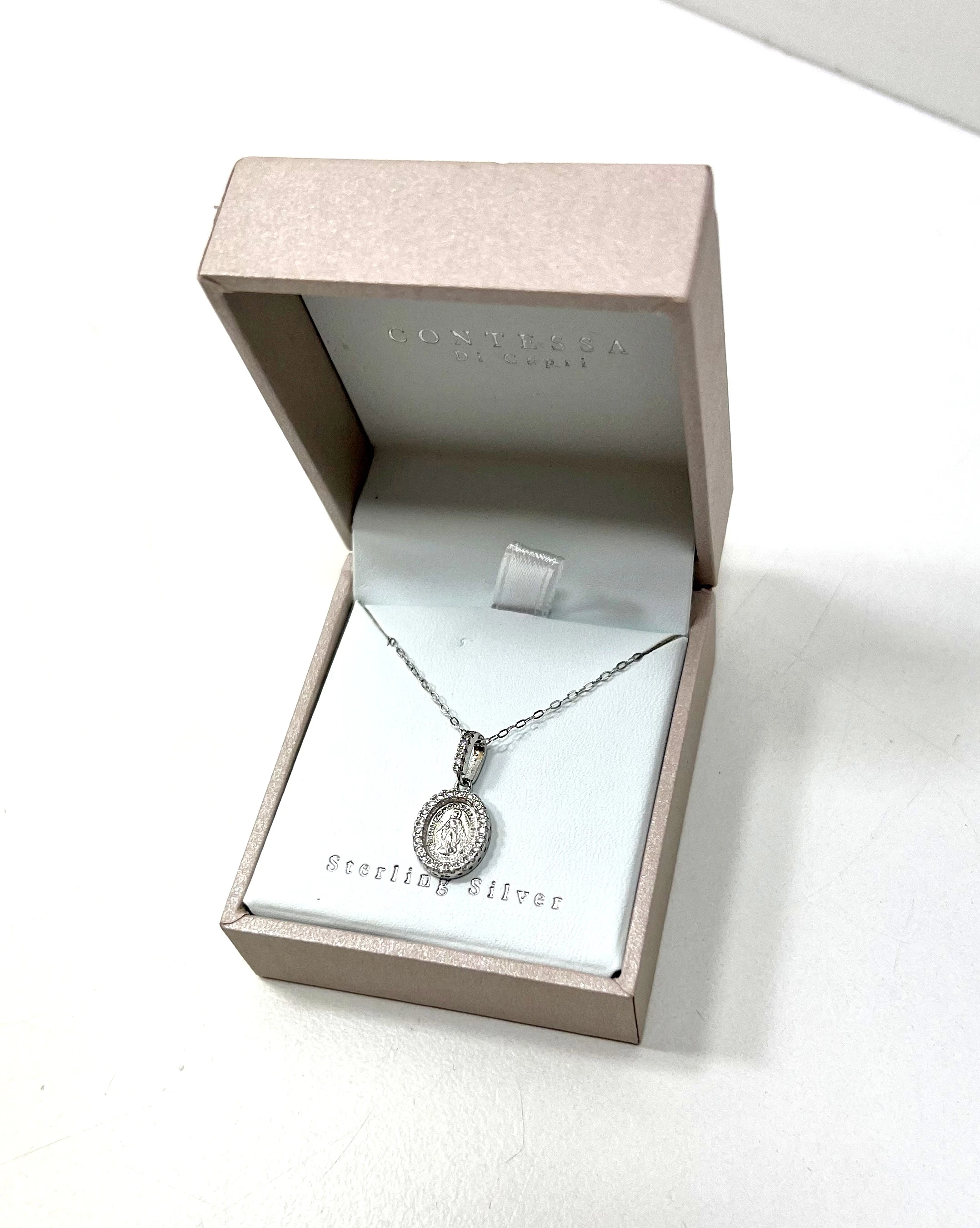 srebrny-lancuszek-z-medalikiem-pr-925-pudelko-stan-11323-238058