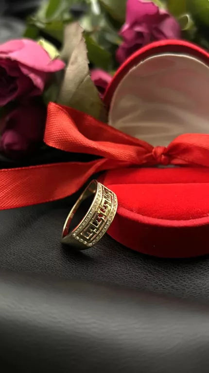 piekny-zloty-pierscionek-grecki-wzor-p585256g-r16-powystawowy-ean-gtin-058746985365