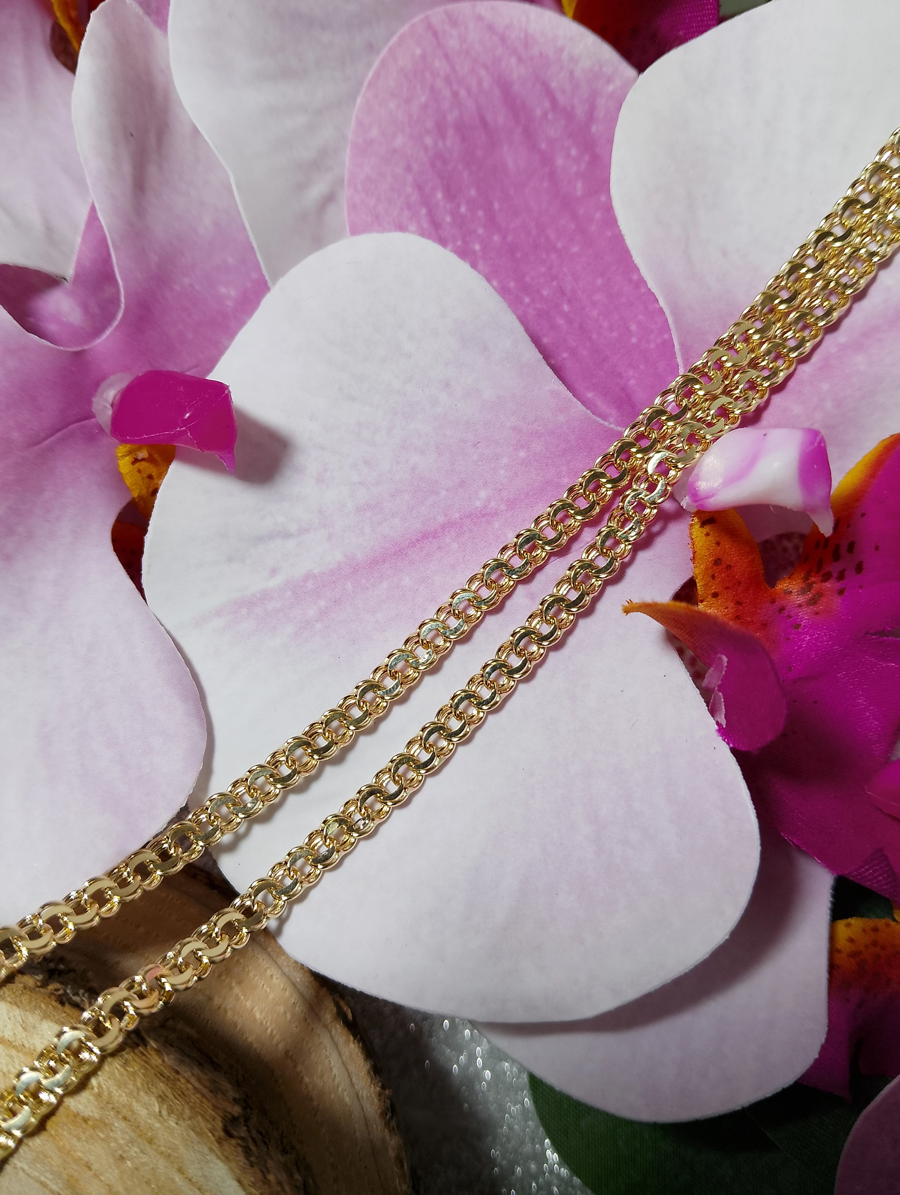 sliczny-zloty-lancuszek-462-g-585-stan-11323-2