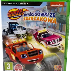 GRA NA XBOX ONE BLAZE MEGAMASZYNY WYŚCIGÓWKI ZE ZDERZAKOWA