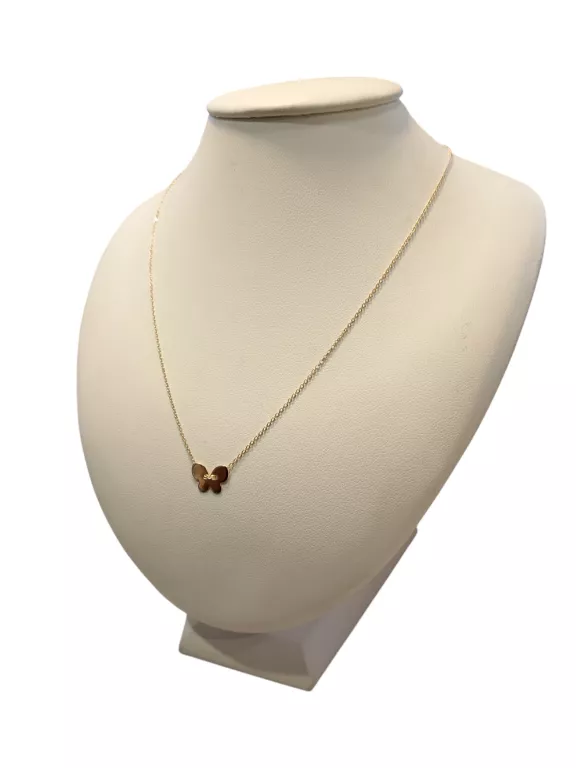 przespiczny-zloty-lancuszek-z-motylkiem-120-g-585-45cm-rodzaj-2205-2