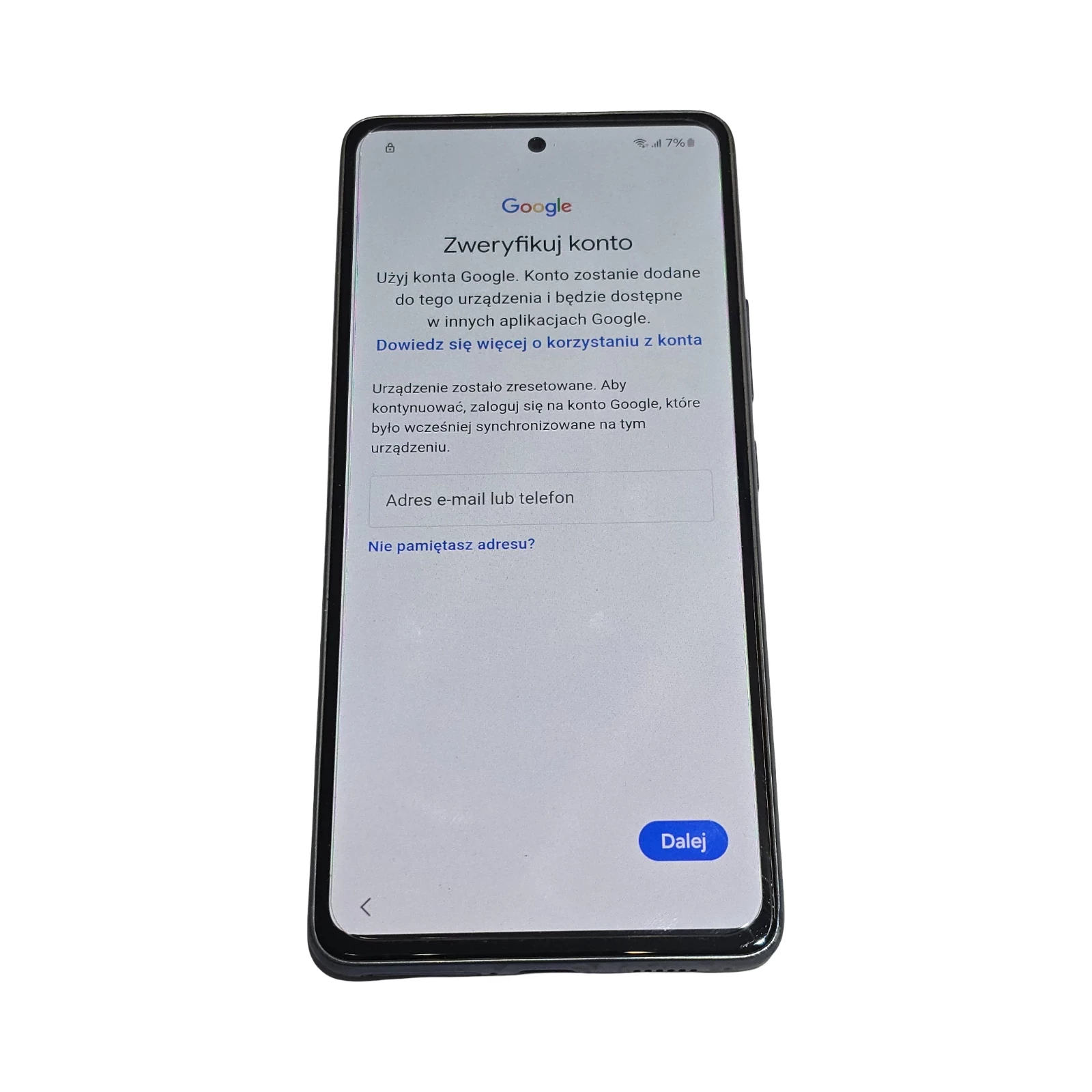 telefon-samsung-a53-kgoogle-opis-srodmiejska-19a-zary-gold