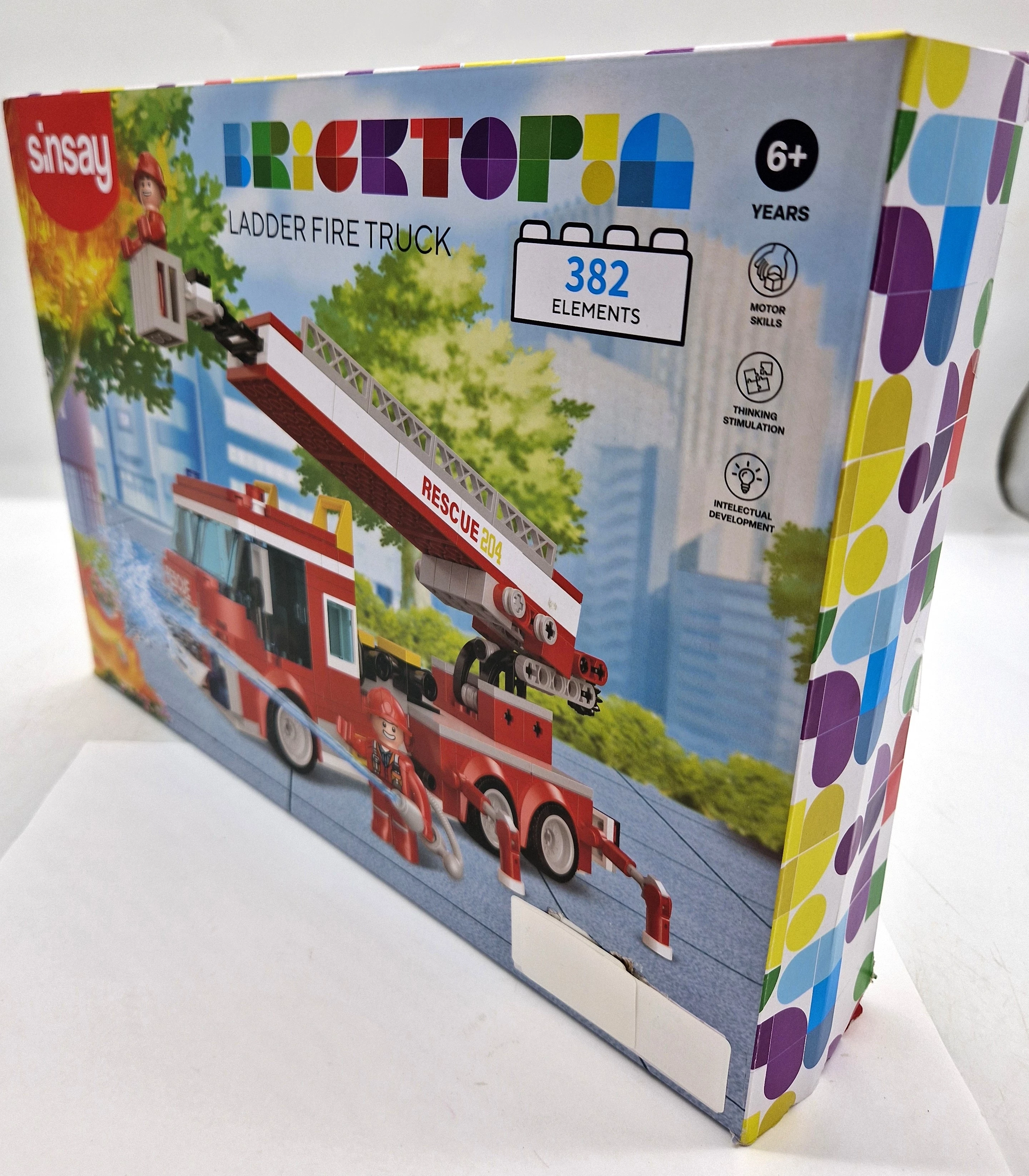 klocki-sinsay-bricktopia-woz-strazacki-382-el-liczba-elementow-382