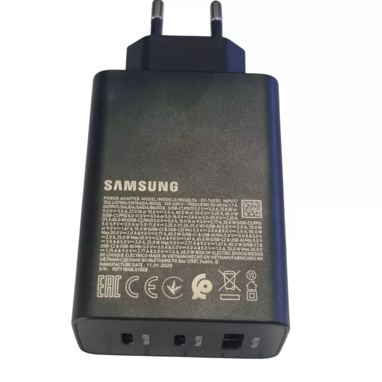 ladowarka-samsung-trio-p-t6530nbegww-usb-a-2x-usb-c-65w-czarna-ostrowskiego-1-wroclaw