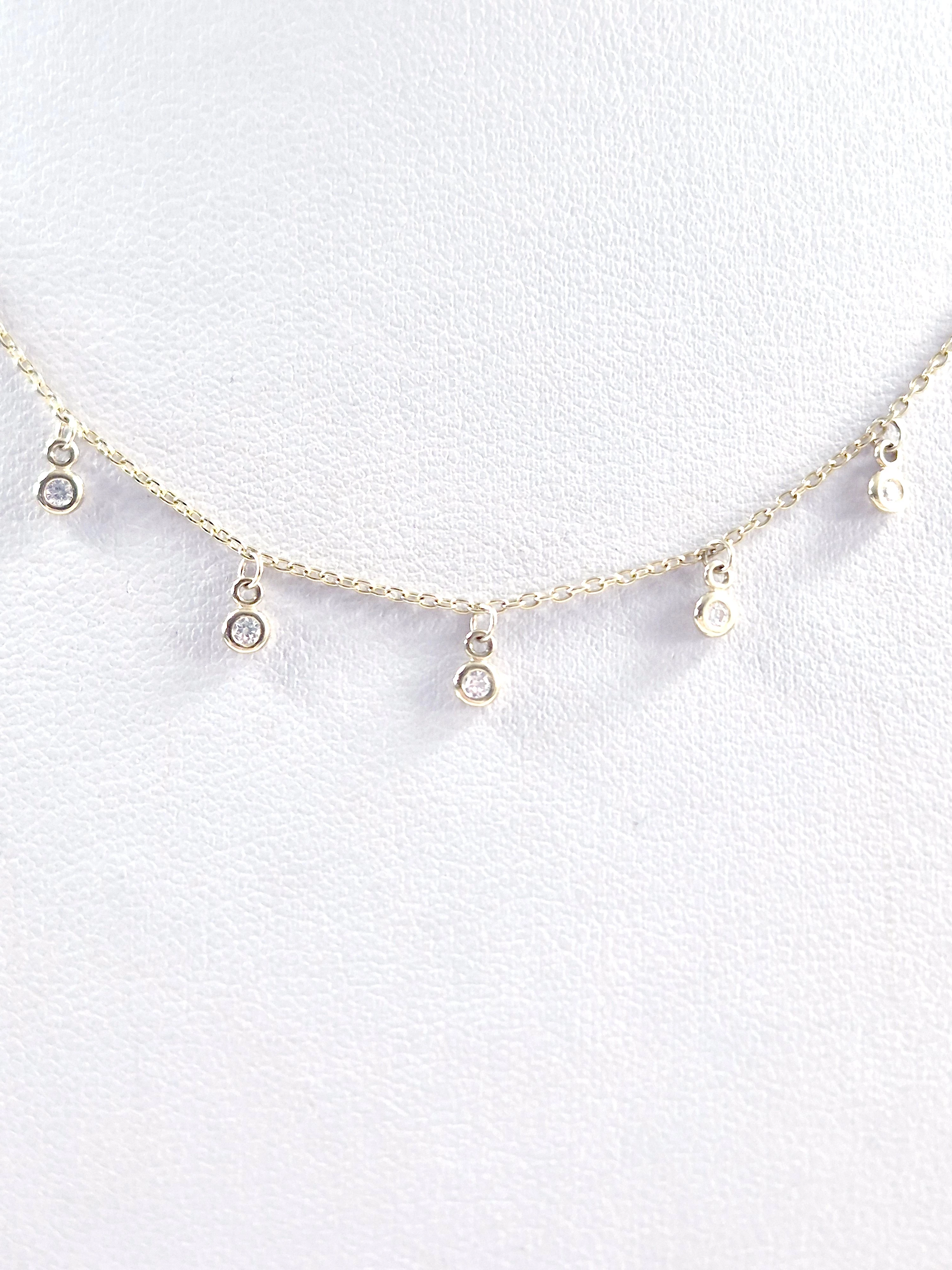 zloty-lancuszek-rolo-z-przywieszkami-cyrkonie-333-41cm-219g-dlugosc-calkowita-4100