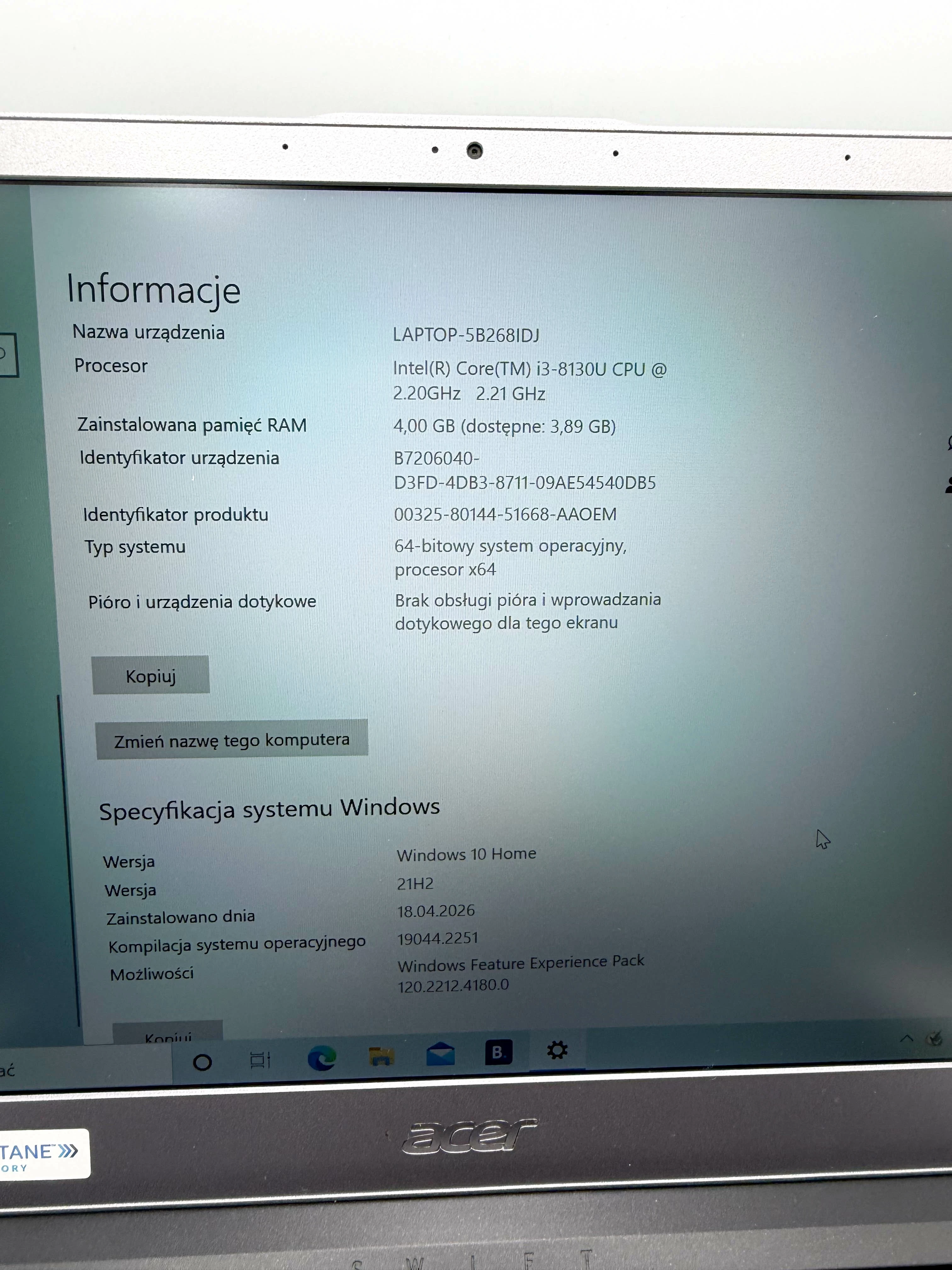 laptop-acer-swift-3-sf314-54-3803-i3-81300u-4gb-1tb-win10-kod-producenta-4713883815215