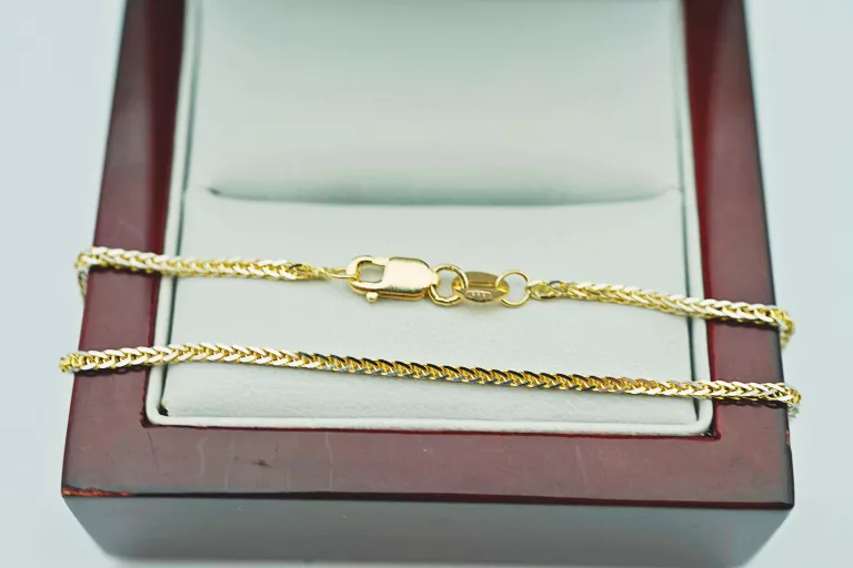 drobna-zlota-bransoletka-lisi-ogon-pr585-14k-19cm-151g-glogowska-160-poznan