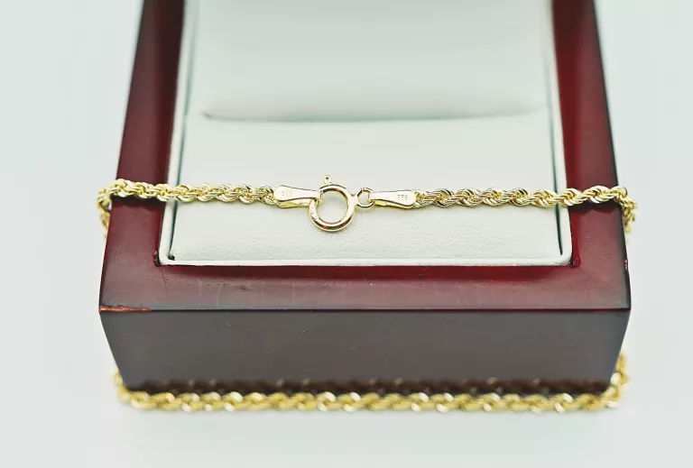 drobna-zlota-bransoletka-kordel-pr585-14k-19cm-110g-dlugosc-calkowita-19