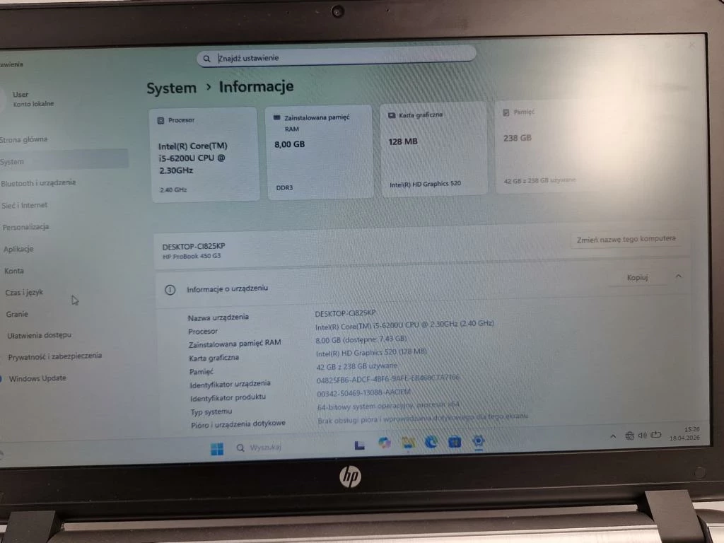 laptop-hp-probook-450-g3-i58gb256gb-zasilacz-rozdzielczosc-px-4474-211457