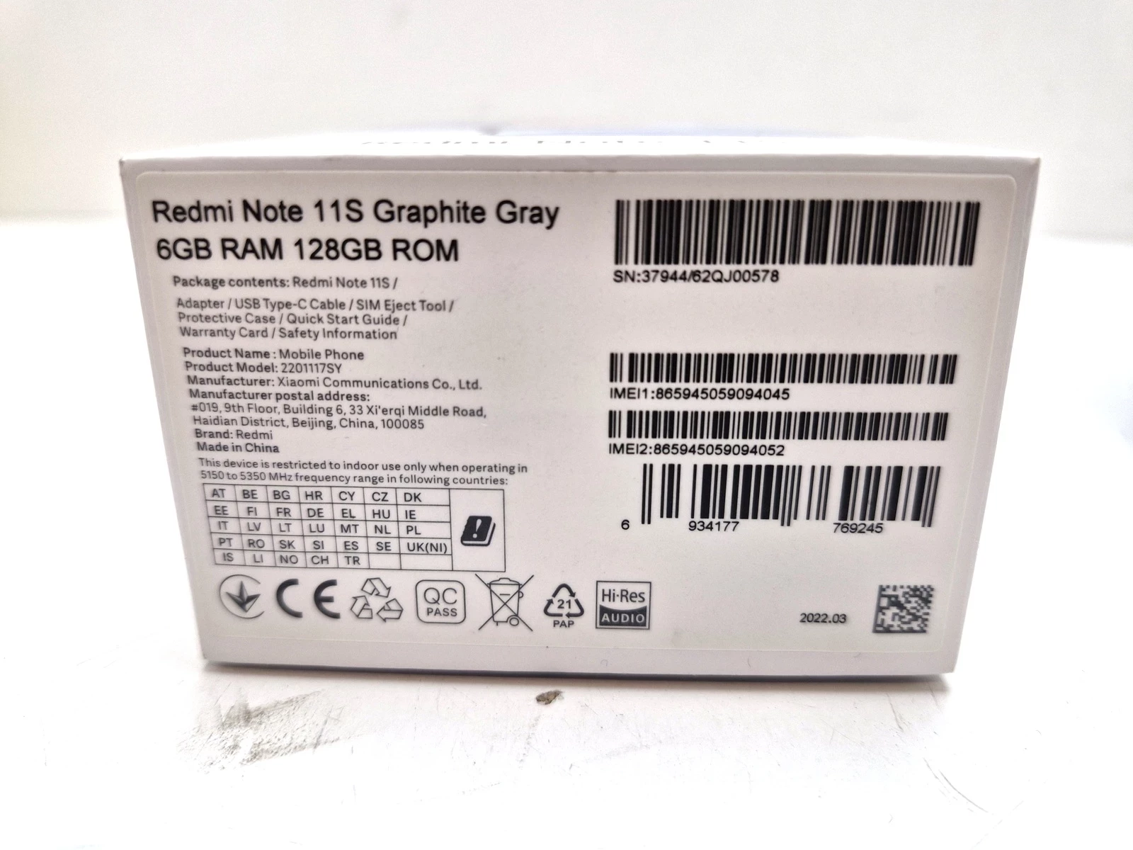 smartfon-xiaomi-redmi-note-11s-6-gb-128-gb-4g-lte-szary-ean-gtin-6934177769245