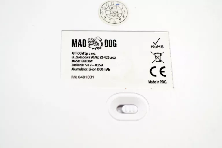 klawiatura-mad-dog-gk850w-gateron-red-bialy-model-gk850w