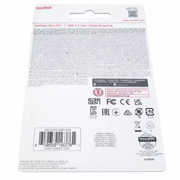 sandisk-ultra-fit-128gb-pendrive-ean-gtin-0619659163761