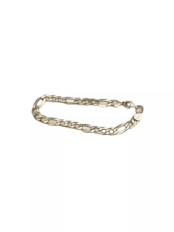 srebrna-bransoletka-meska-figaro-proba-925-1127g-22cm-psie-budy-56-wroclaw