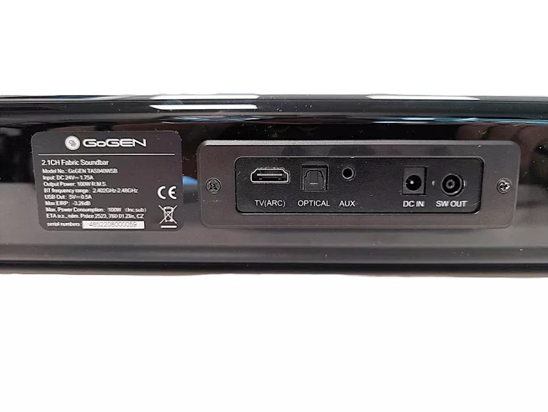 soundbar-subwoofer-gogen-tas940wsb-21-100-w-czarny-komplet-liczba-zlaczy-hdmi-1
