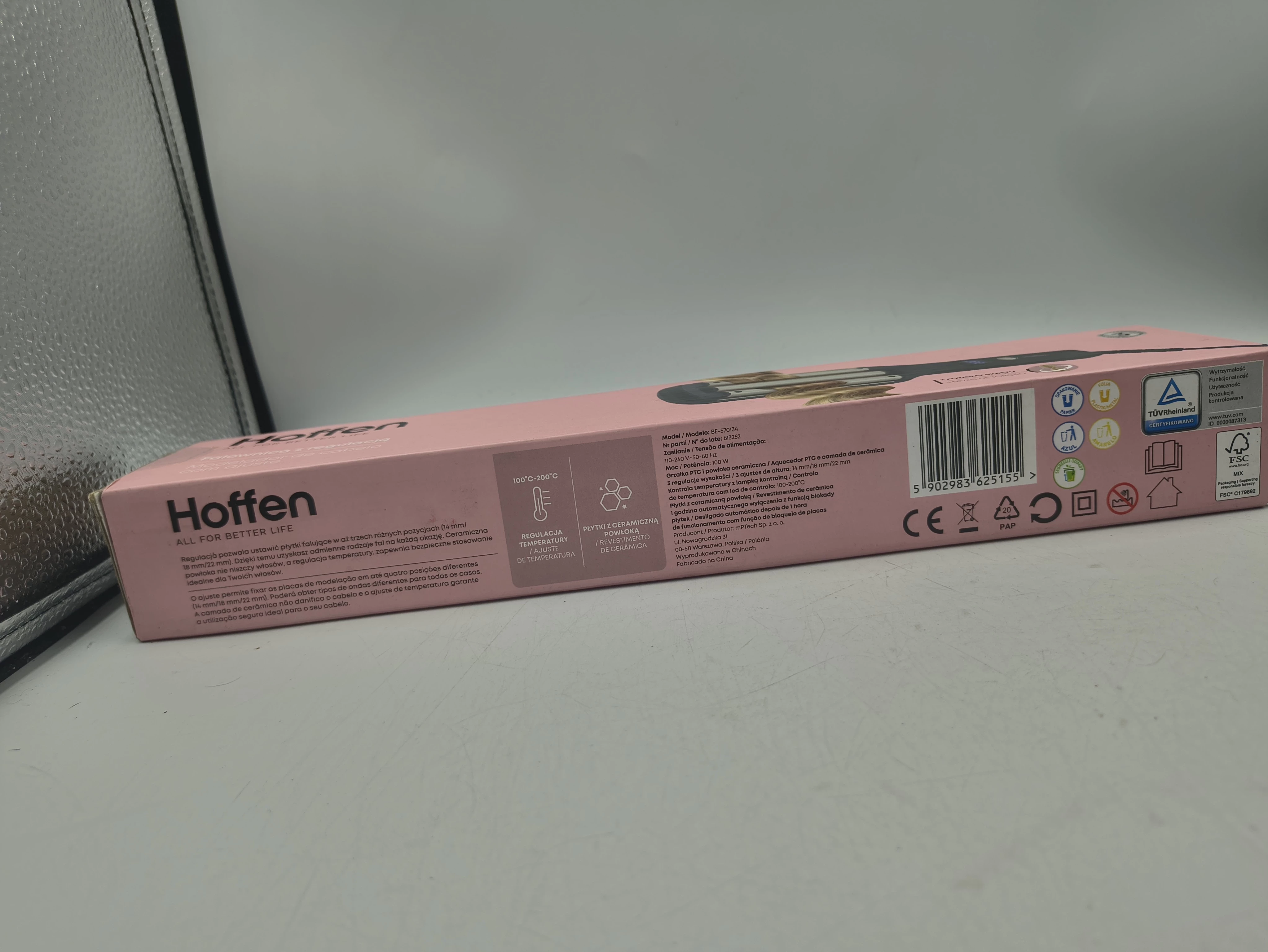 hoffen-falownica-do-wlosow-be-570134-100w-ean-gtin-5902983625155