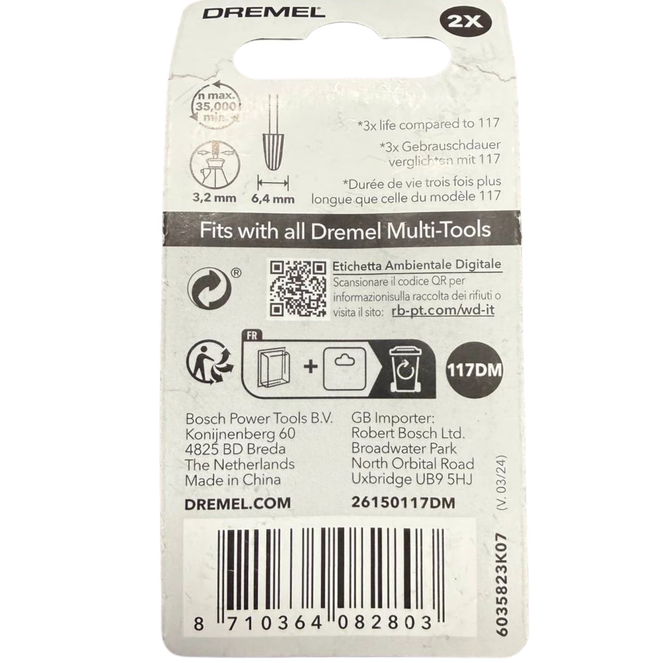 frez-szybkotnacy-stozek-64mm-117dm-dremel-max-2pc-ean-gtin-8710364082803