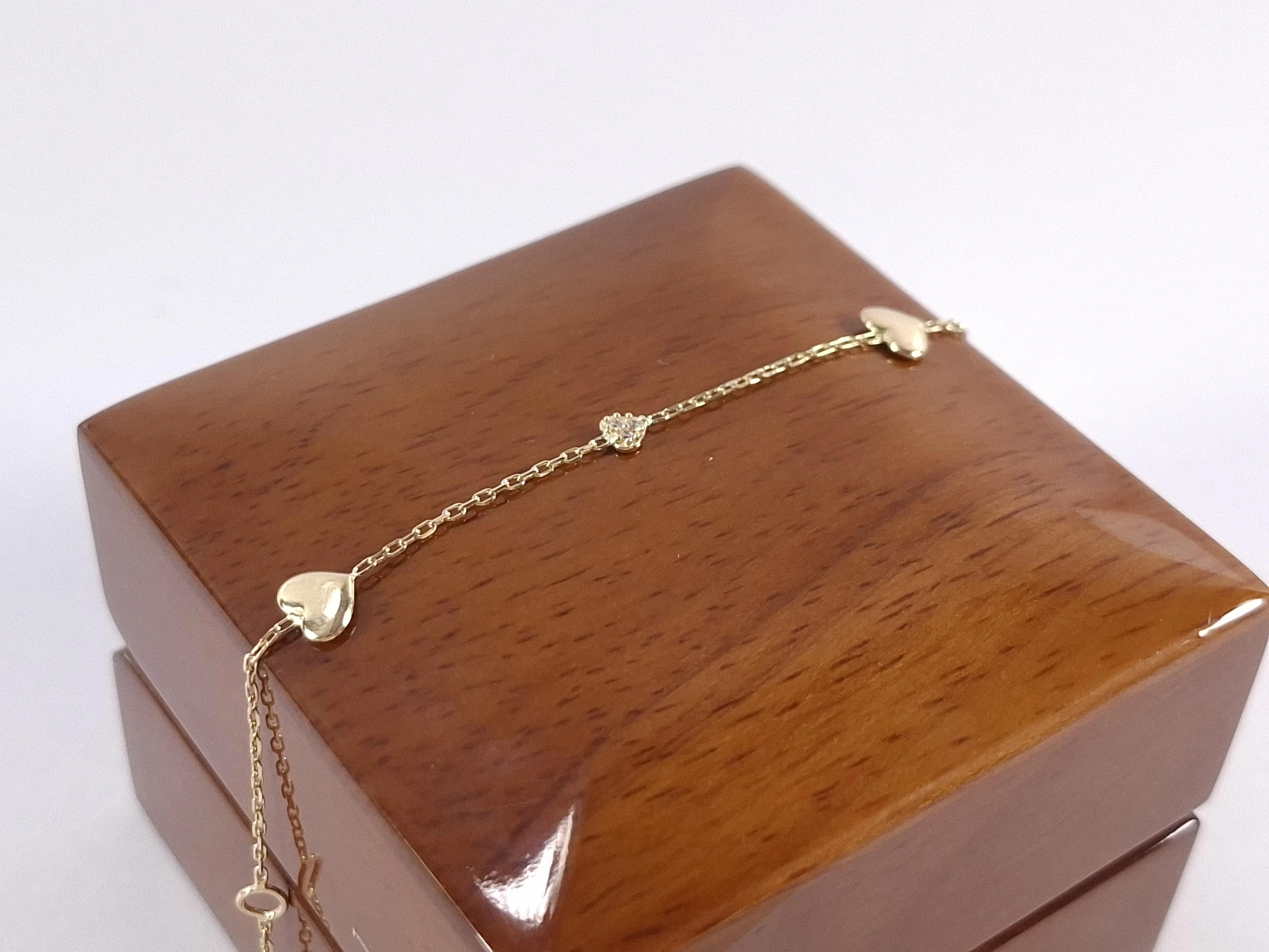 zlota-bransoletka-z-serduszkami-p585-099g-16cm-glogowska-66-poznan-ska-x