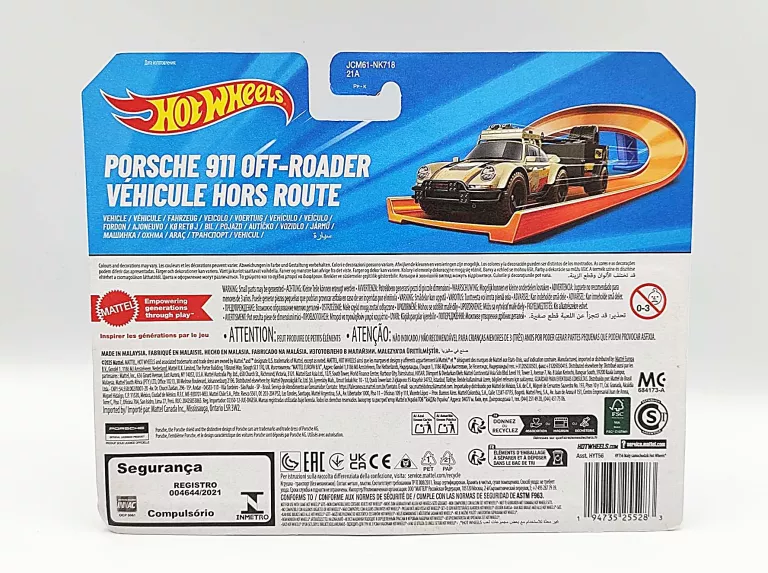 autko-hot-wheels-track-fleet-porsche-911-off-roader-vehicule-hors-route-ean-gtin-194735255283