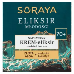 SORAYA ELIKSIR MŁODOŚCI KREM DO TWARZY PRZECIWZMARSZCZKOWY 70+ DZ/N 50 ML