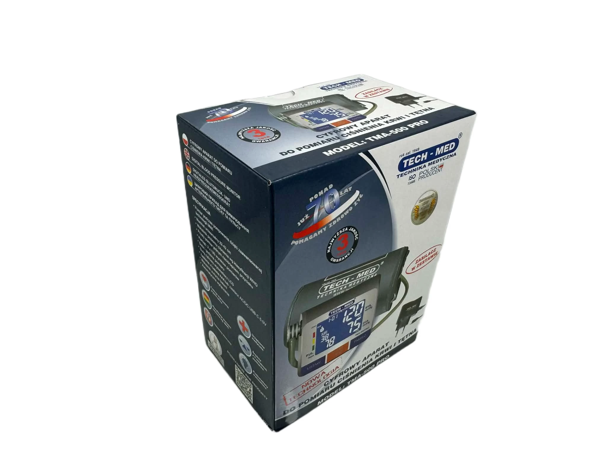 cisnieniomierz-elektroniczny-naramienny-tech-med-tma-500-pro-stan-igla-model-tma-500-pro