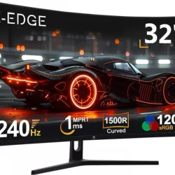 Z-EDGE UG32P 32-CALOWY ZAKRZYWIONY MONITOR DO GIER 240 HZ 1 MS FHD VA