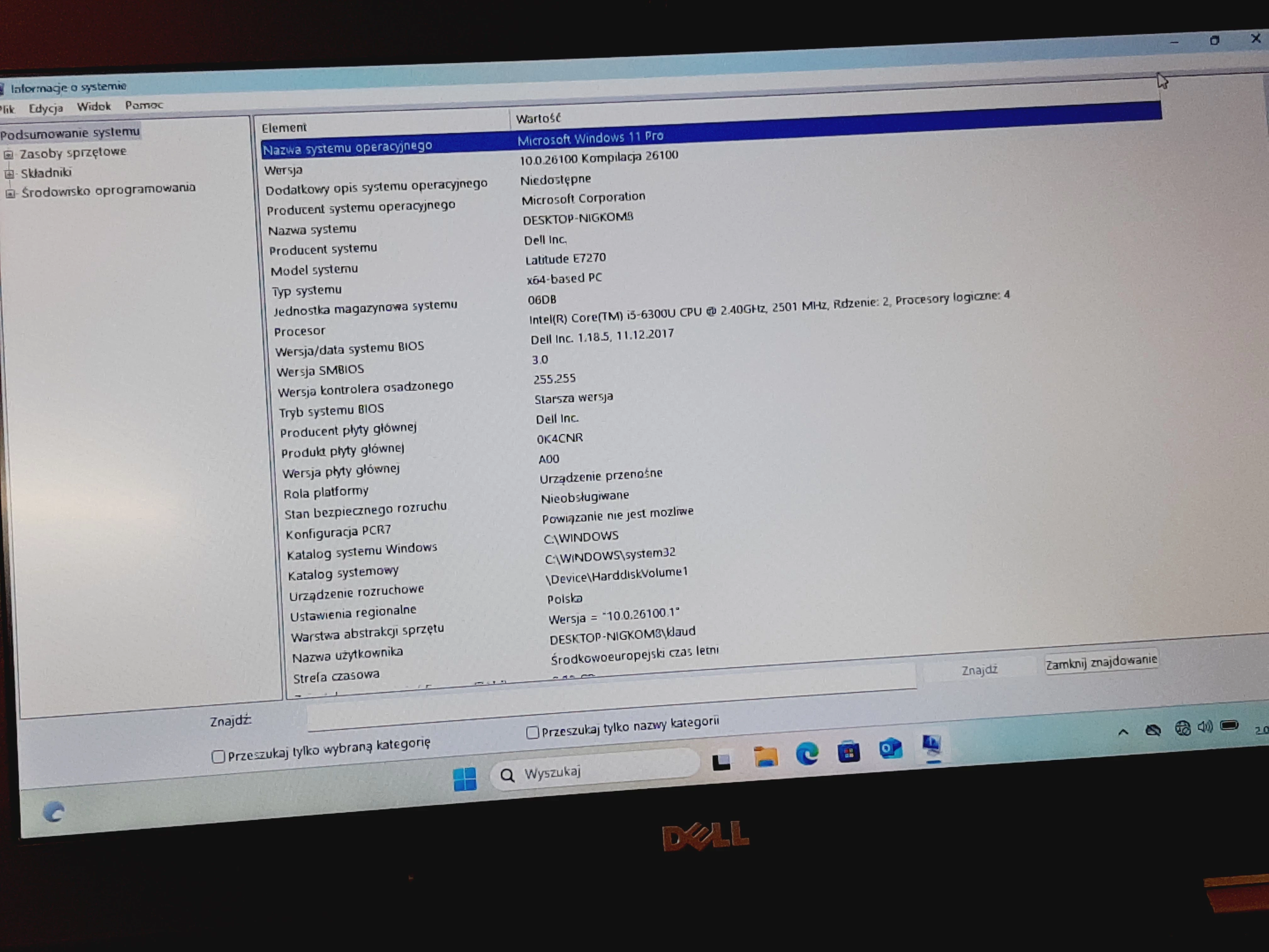 laptop-dell-latitude-e7270-i5-6300u-8gb256gb-win11-ean-gtin-5906609409518