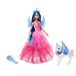 LALKA BARBIE SAPPHIRE SKRZYDLATY JEDNOROŻEC HRR16