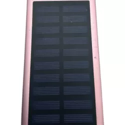 POWERBANK RÓŻOWY SOLARNY