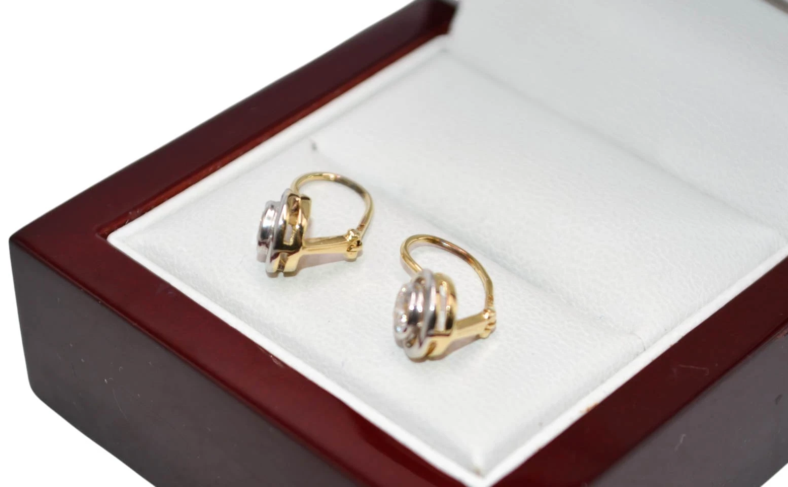 zlote-kolczyki-pr-585-dwukolorowe-z-krysztalkiem-2-g-rodzaj-2205-2