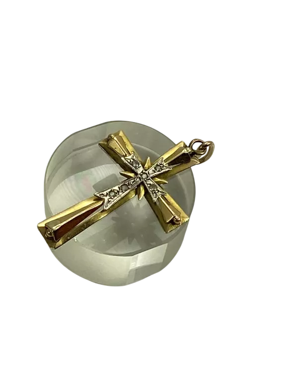 zlota-zawieszka-p585-krzyz-z-cyrkoniami-dl4cm-w269g-motyw-129129-20