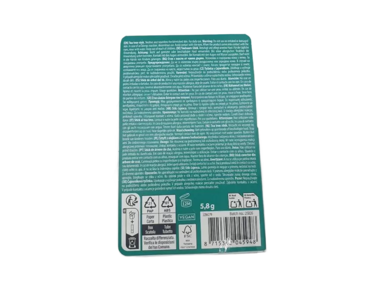 sztyft-do-twarzy-z-olejkiem-z-drzewa-herbacianego-na-niedoskonalosci-58g-ean-gtin-8715342045948