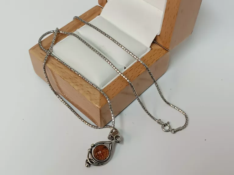 piekny-srebrny-lancuszek-z-zawieszka-pr-925-5320-g-50-cm-rodzaj-2205-2