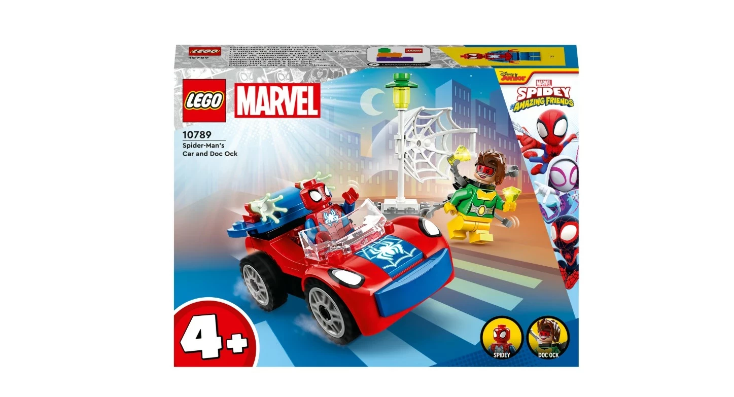 LEGO MARVEL SPIDEY 10789 - SAMOCHÓD SPIDER-MANA I DOC OCK - 10789 ...