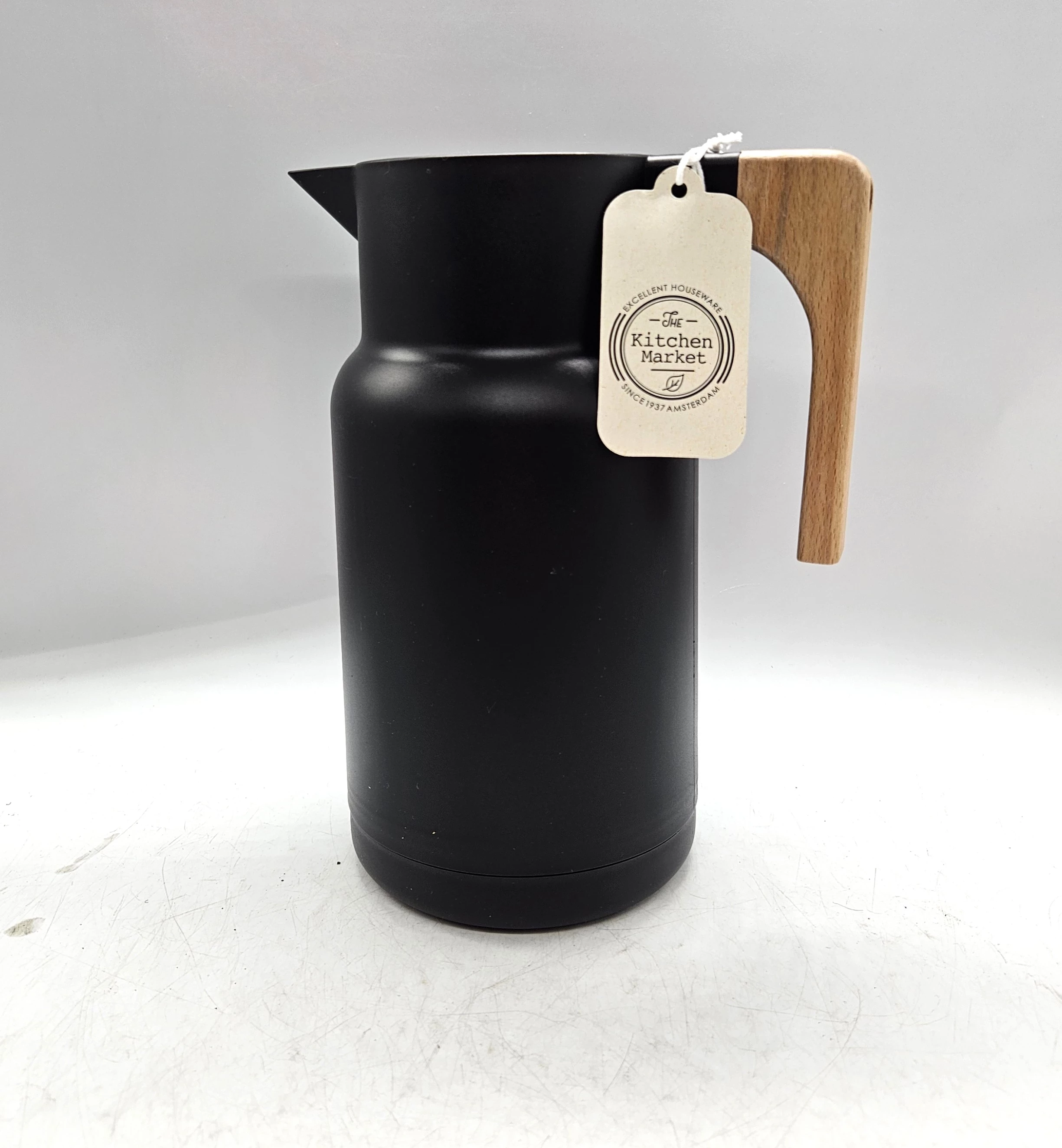 termos-szklany-z-drewniana-raczka-czarny-1-l-ean-gtin-8720573197311