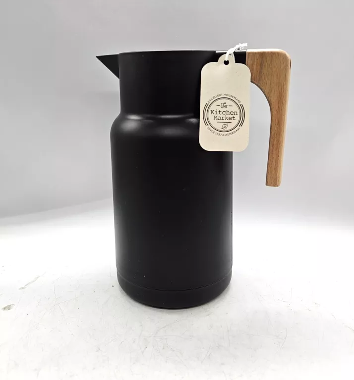 termos-szklany-z-drewniana-raczka-czarny-1-l-ean-gtin-8720573197311