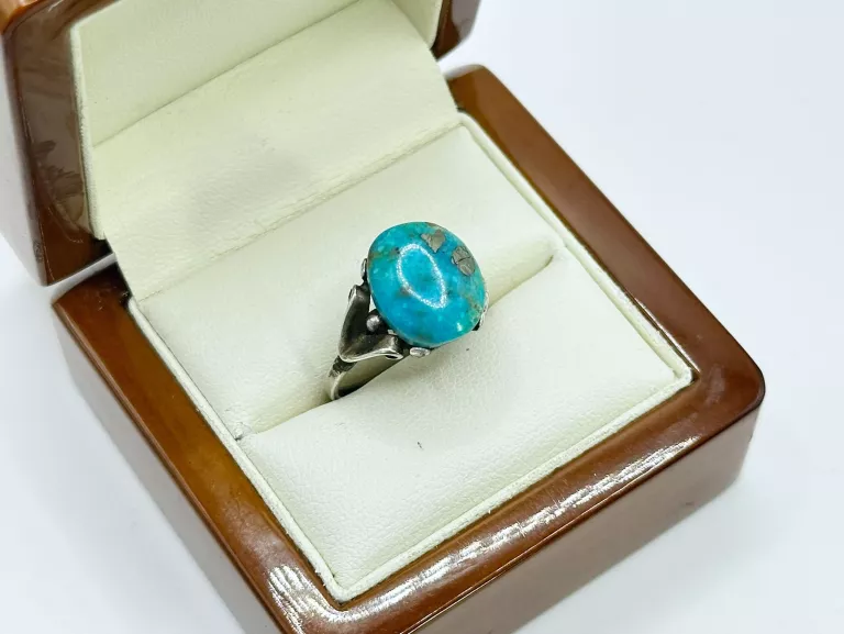 sd105-damski-pierscionek-ze-srebra-proby-925-z-turkusem-vintage-style-stan-11323-2