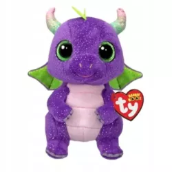 BEANIE BOOS DAPHNE 15 CM - PURPLE DINOSAUR METEOR