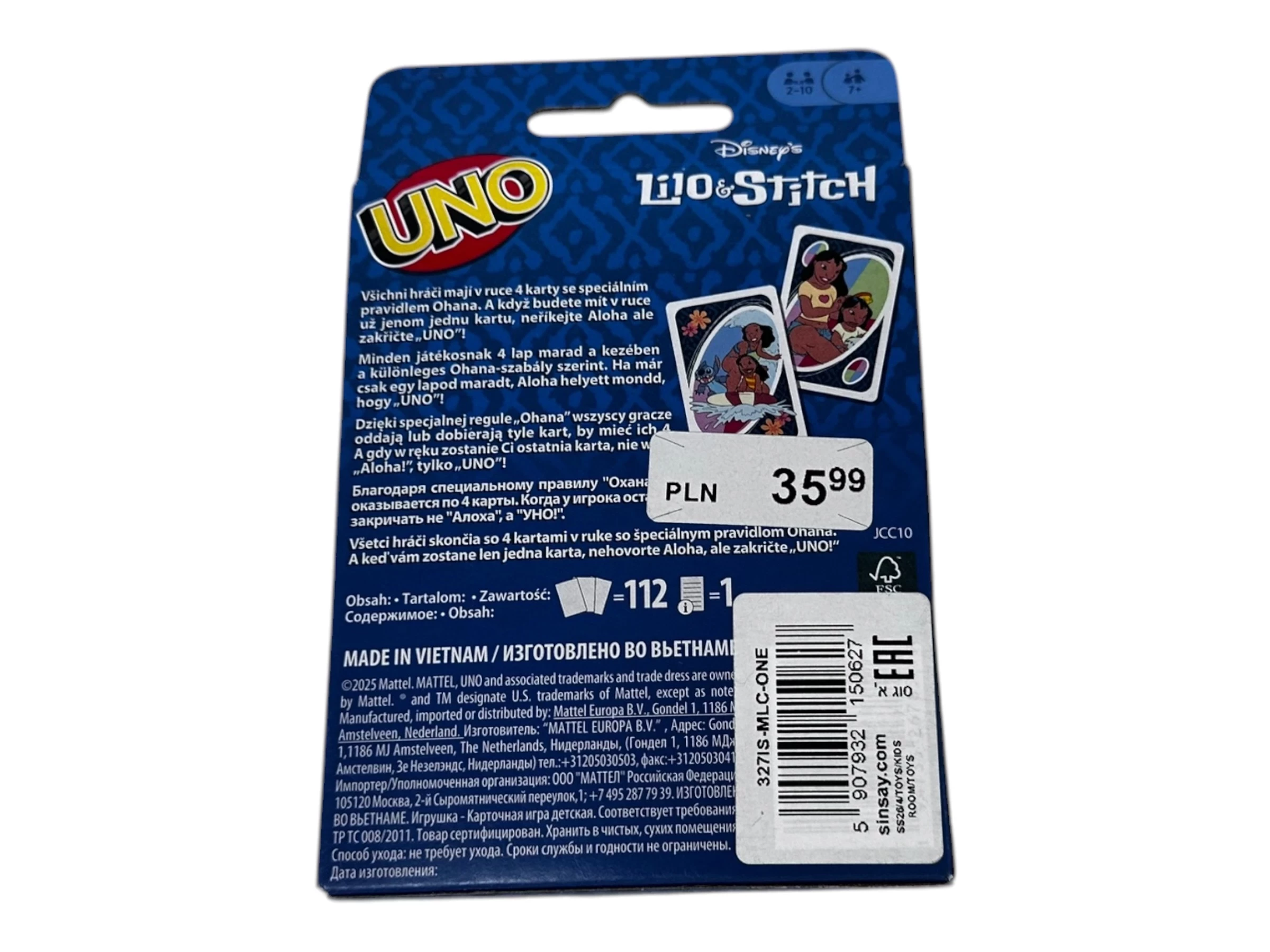 uno-lilo-stitch-ean-gtin-5907052990837