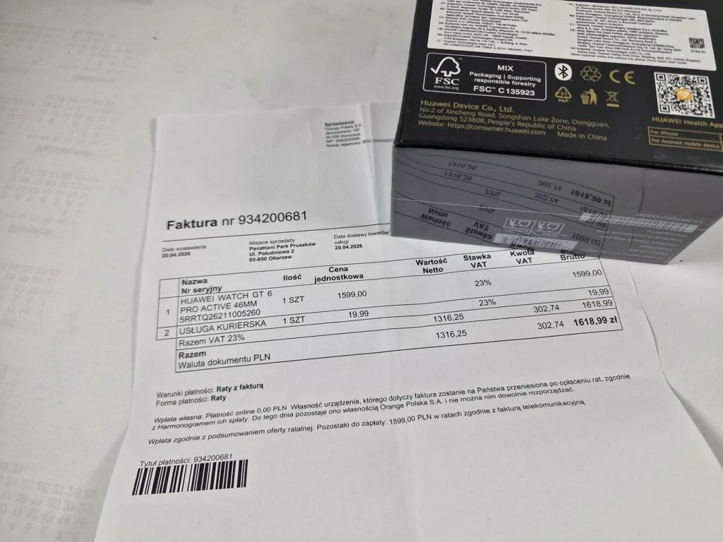 huawei-watch-gt-6-pro-46mm-atm-b29-igla-gwarancja-komplet-model-249460-2046675