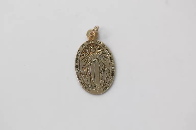 zloty-medalik-jezus-chrystus-585-034g-komisji-edukacji-narodowej-96u14-warszawa