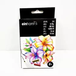 EINHORN FLAMASTRY 8 SZTUK