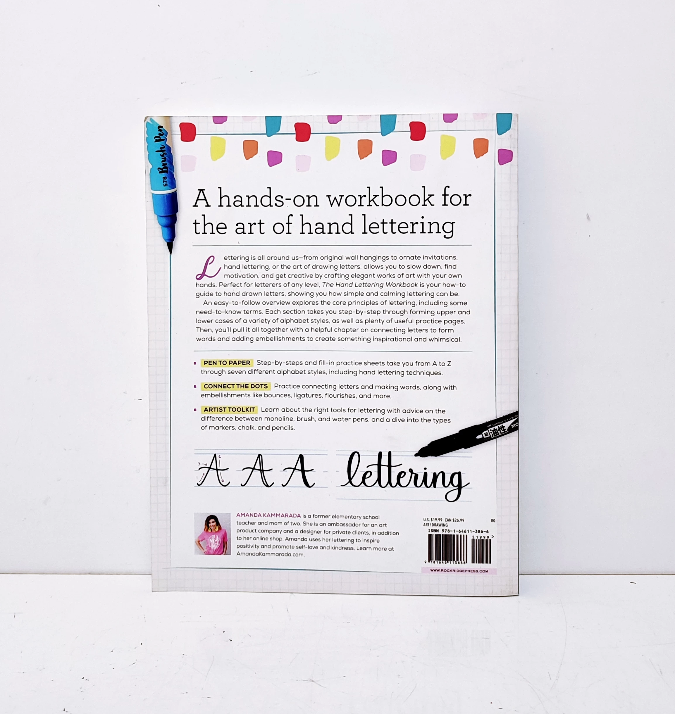 ksiazka-kaligrafia-the-hand-lettering-workbook-rok-wydania-2020